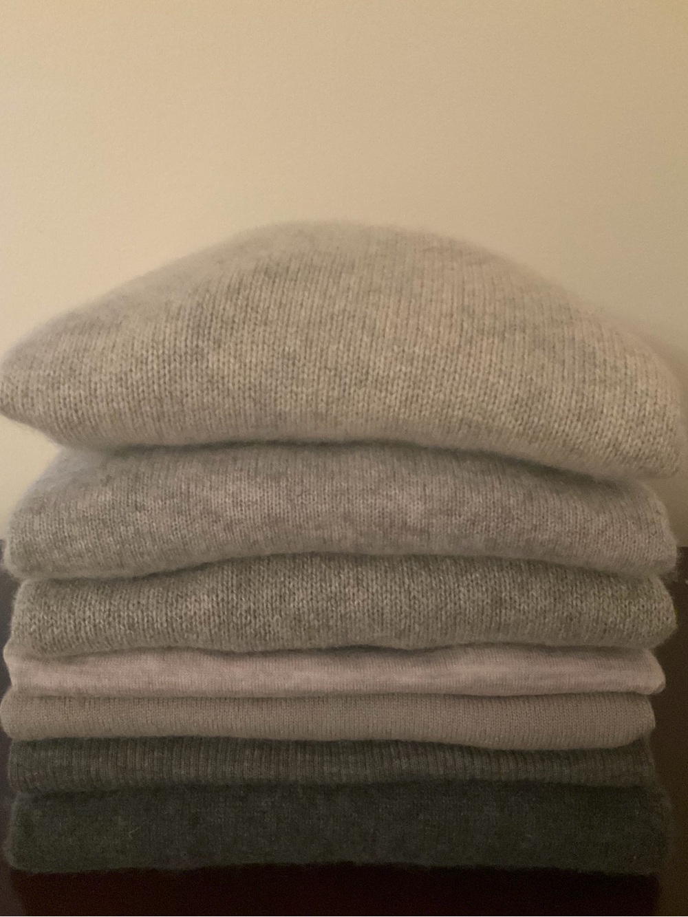 Final Price- No Offers! Co Collection Gray Crew Sweater in Thick Cashmere-Size S